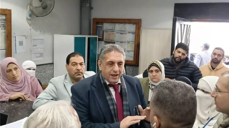 صحة كفرالشيخ: وكيل الوزارة يتفقد مستشفى الصدر  