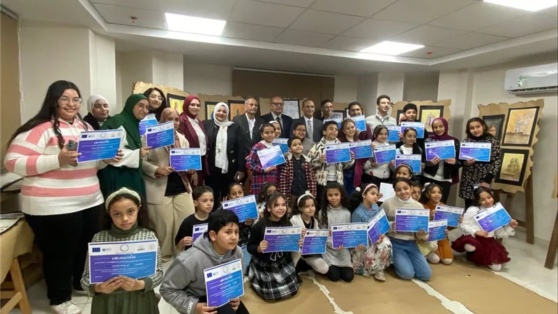 الثقافة تفتتح معرض فني «فسحة في بلد المواويل»  بسوهاج