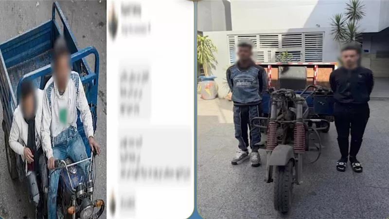 سقوط لصين في قبضة الأمن بالغربية بعد تداول الواقعة على السوشيال ميديا 