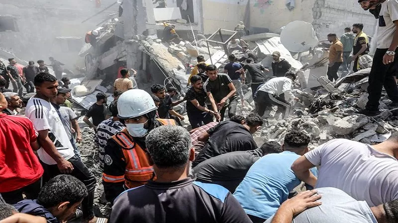غزة المنكوبة.. الدفاع المدني: «9 آلاف مفقود تحت الركام»|فيديو