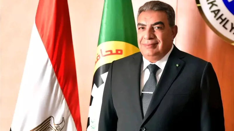 محافظ الدقهلية يبعث رسالة شكر وامتنان للرئيس السيسي على تجديد الثقة 