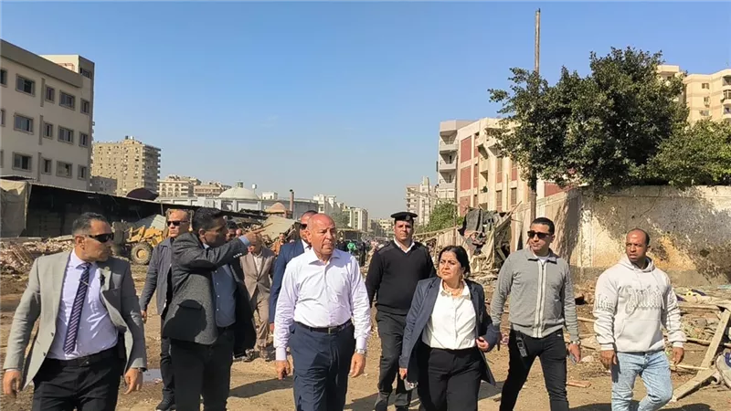 محافظ القاهرة: إزالة سوق المنهل العشوائي بمدينة نصر