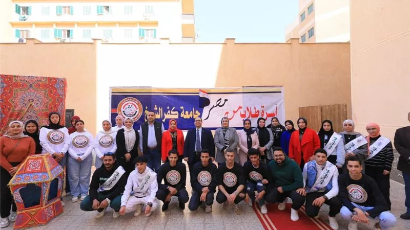 رئيس جامعة كفر الشيخ يفتتح ورشة «أهلا رمضان»