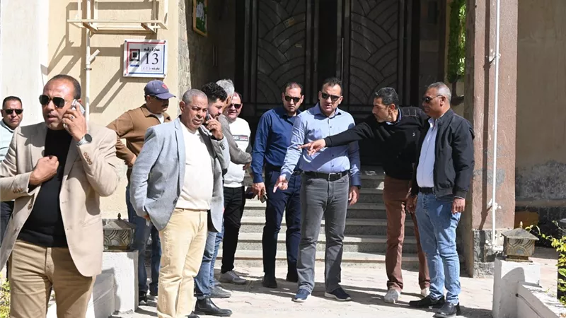  رئيس جهاز العاشر يتابع أعمال الصيانة بـ«دار مصر – غرب المال والأعمال»