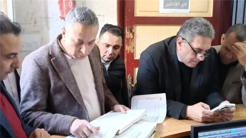 وكيل وزارة صحة كفر الشيخ يتفقد مستشفى الحامول المركزي