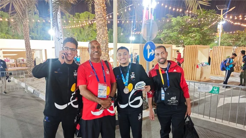 وزير الشباب والرياضة يهنئ منتخب مصر لألعاب القوى البارالمبي