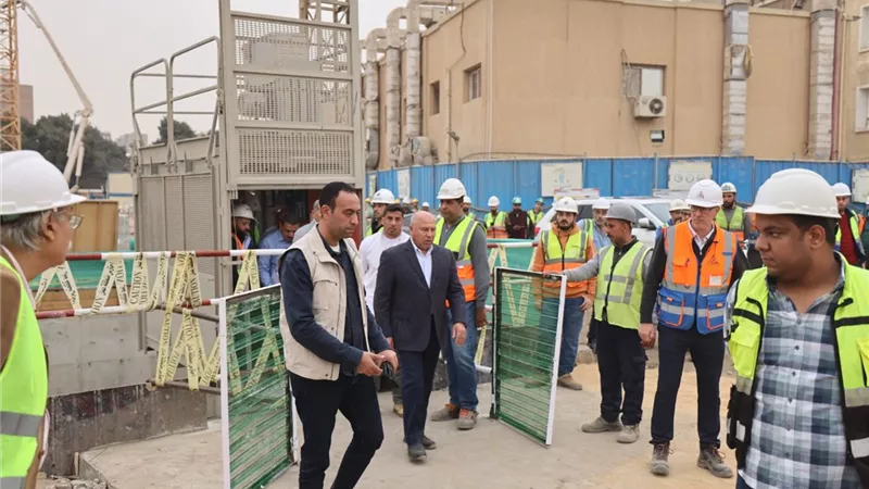 إخلاء 18 شقة سكنية بعد إنذار بهبوط عقار بمنطقة مترو الملك الصالح