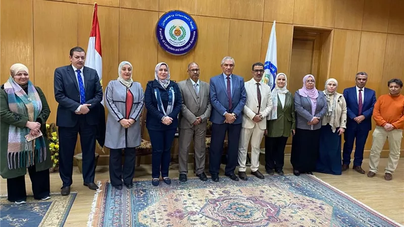 هيئة ضمان الجودة تعتمد برامج كلية الحاسبات والمعلومات بجامعة المنصورة  