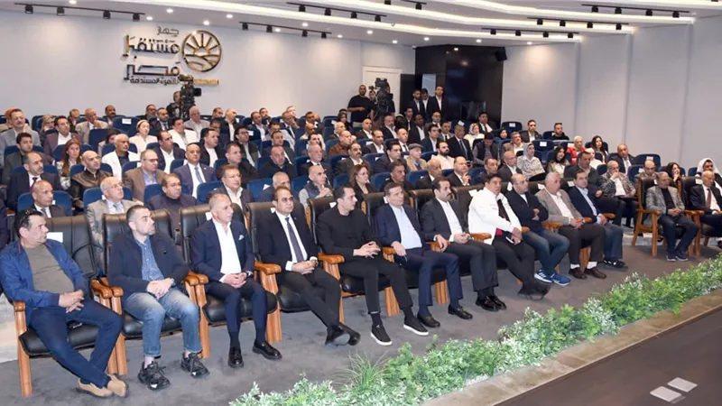  القوات المسلحة تنظم زيارة لوفد من أعضاء مجلس النواب إلى جهاز مستقبل مصر 