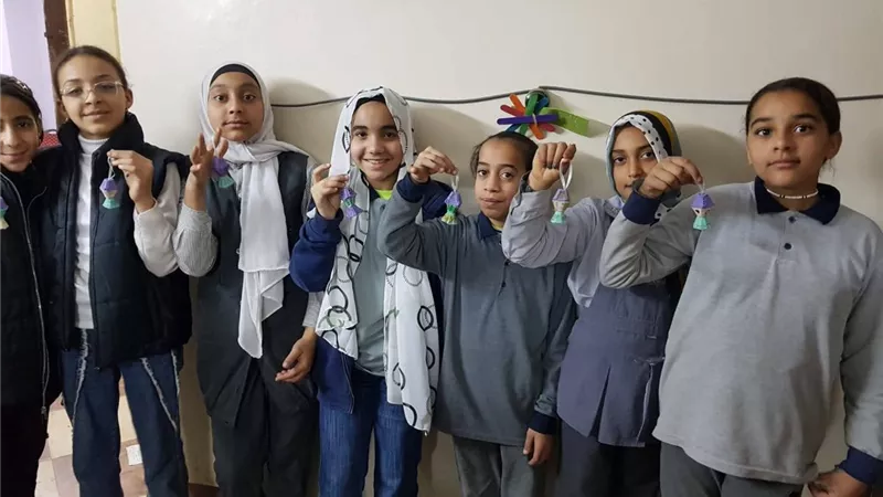 المسرح المتنقل يواصل فعالياته بقرية أبو فليو في المنيا
