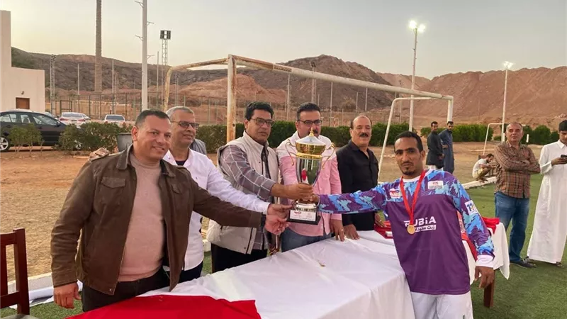 مركز شباب العصلة يتوج بلقب دوري مراكز الشباب بجنوب سيناء