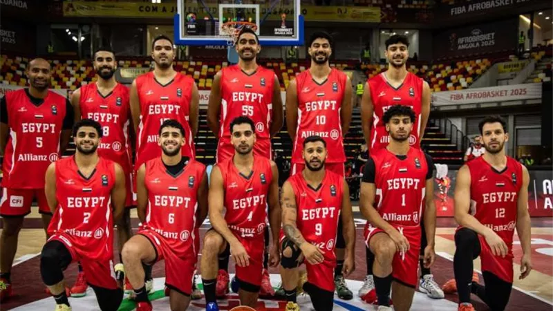  أيمن علي رئيسا لبعثة منتخب مصر لكرة السلة في تصفيات كأس العالم