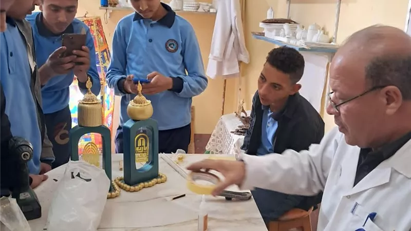 تنظيم ورش عمل لطلاب المدارس بأسيوط بمركز 