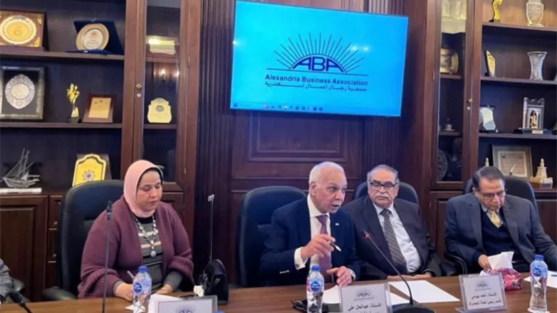 رجال أعمال الإسكندرية تبحث مع «المشغل الاقتصادي» دعم الصادرات 