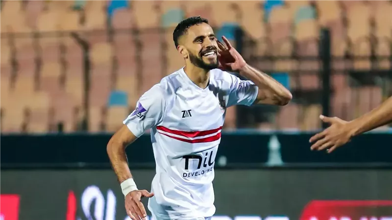 بنتايك يعود للتشكيل الأساسي مع الزمالك أمام حرس الحدود 