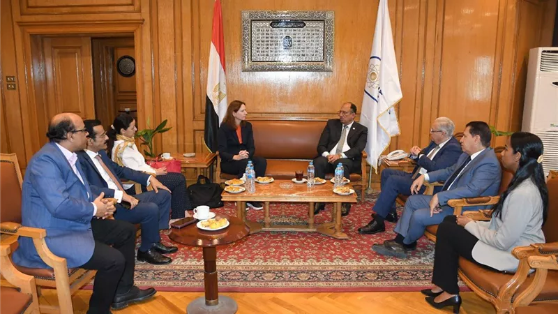جامعة العاصمة تستضيف مديرة الهيئة الألمانية للتبادل العلمي بمصر