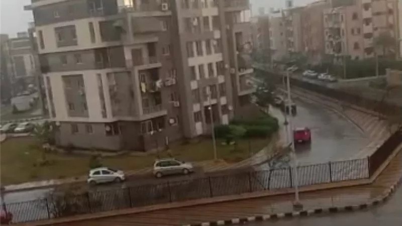 في أول أيام رمضان.. أمطار خفيفة على محافظة دمياط 