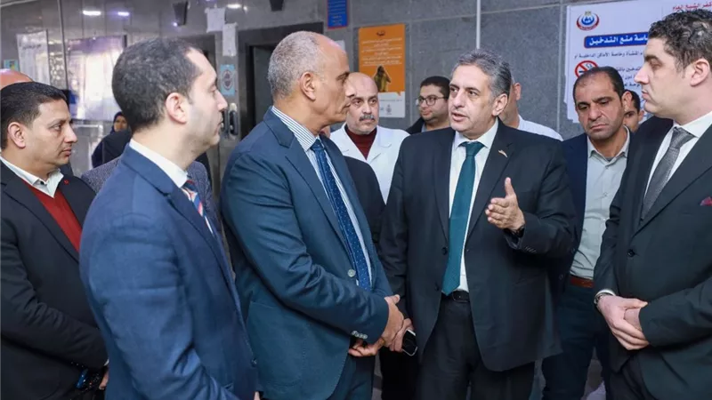 محافظ كفر الشيخ يتفقد المستشفى العام لمتابعة مستوى الخدمات
