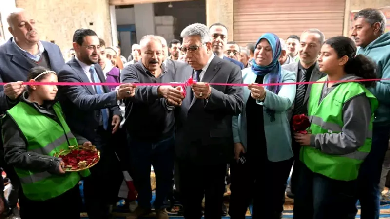 محافظ الدقهلية يفتتح مطبخ رمضان الخيري بسنتماي لدعم 500 أسرة يوميًا 
