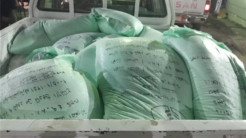 ضبط طن دقيق بلدي مدعم قبل بيعه بالسوق السوداء في القناطر الخيرية