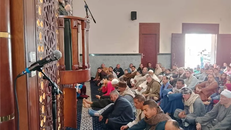 افتتاح مسجد فجر الإسلام التابع لإدارة أوقاف المركز قبلي بأسيوط