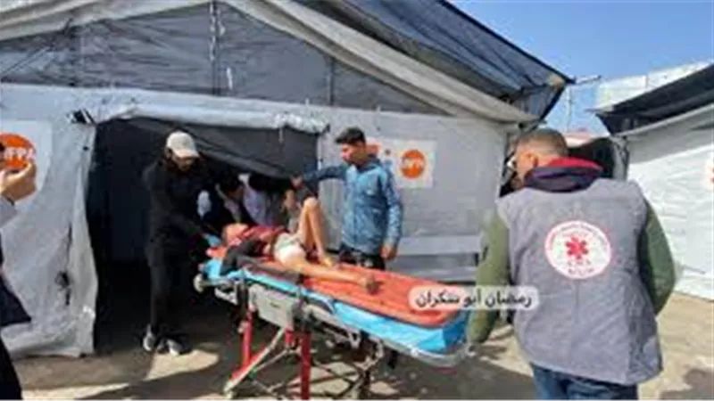 إصابة طفل بنيران الاحتلال في مخيم حلاوة بجباليا البلد شمالي غزة