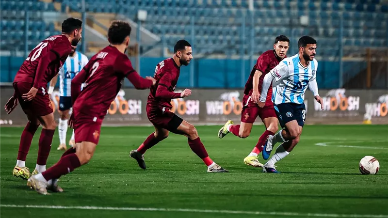 التعادل السلبي يحكم الشوط الأول بين بيراميدز وسيراميكا كليوباترا