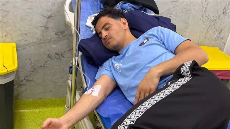 طبيب بيراميدز يكشف تفاصيل الحالة الصحية لـ أحمد توفيق بعد دخوله المستشفى