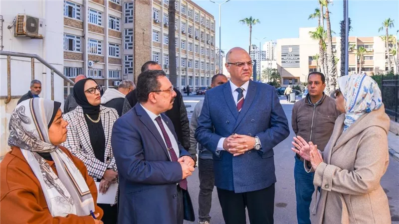 محافظ الإسكندرية يوجه بتوفير استراحة لمرافقي مرضى مستشفى الشاطبي