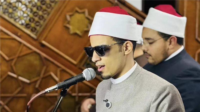 متى يؤم الطالب محمد أحمد حسن المصلين في الجامع الأزهر؟ اعرف الموعد|خاص