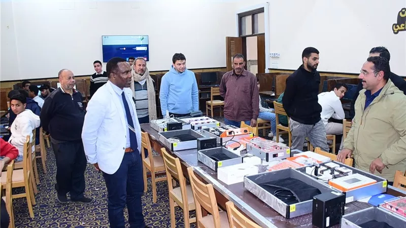 جامعة سوهاج تستقبل وفدًا من جامعة ووسونج الكورية
