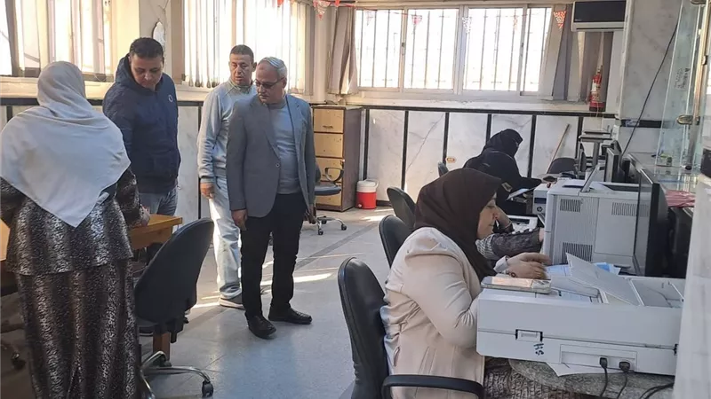 متابعة ميدانية مكثفة لمنظومة التصالح ببلطيم لتسهيل خدمات المواطنين