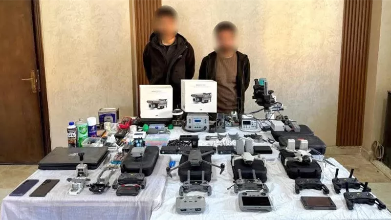 ضربة أمنية ناجحة ضد مروجي الدرون بدون تصريح في بني سويف