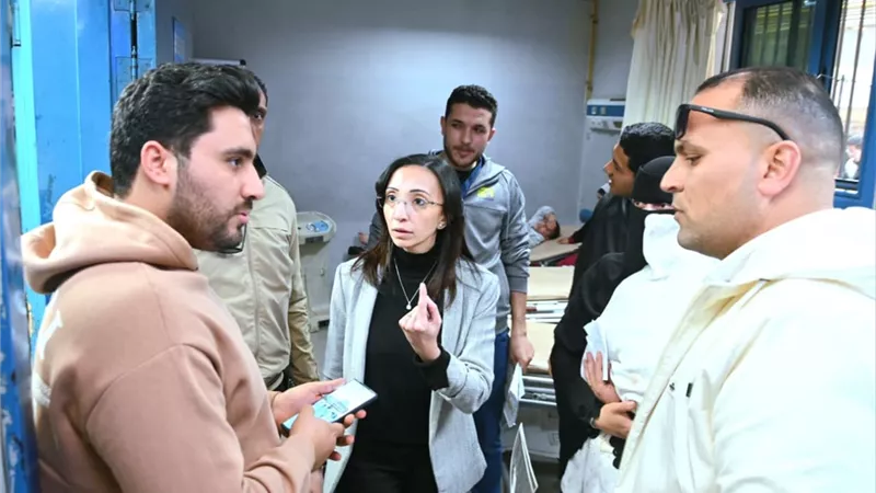 محافظ البحيرة تجري جولة مفاجئة في المعهد الطبي القومي بدمنهور