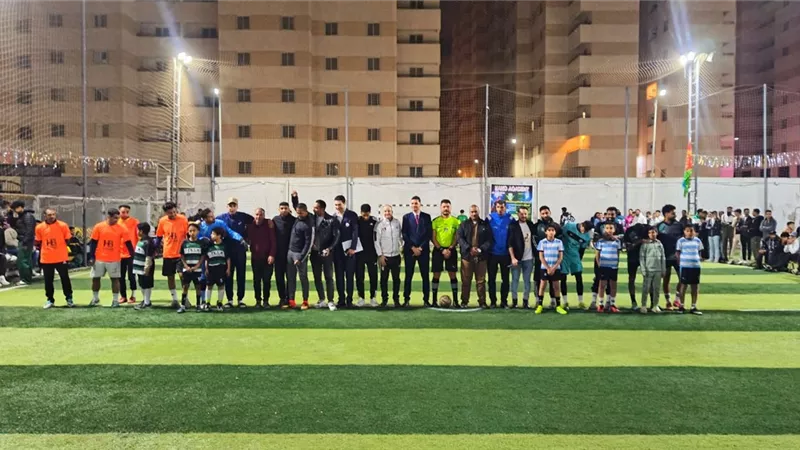«الجيل الديمقراطي» يفتتح الدورة الرمضانية للكرة بمينا البصل