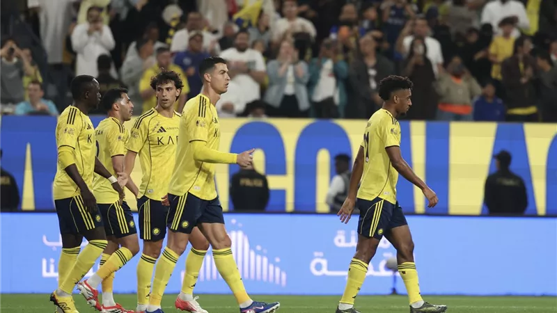 النصر يحشد قوته الضاربة لمواجهة الفيحاء بالدوري السعودي