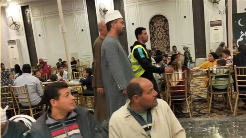 أوقاف البحيرة تنفذ خيمة رمضانية لإفطار الصائمين بكوم حمادة