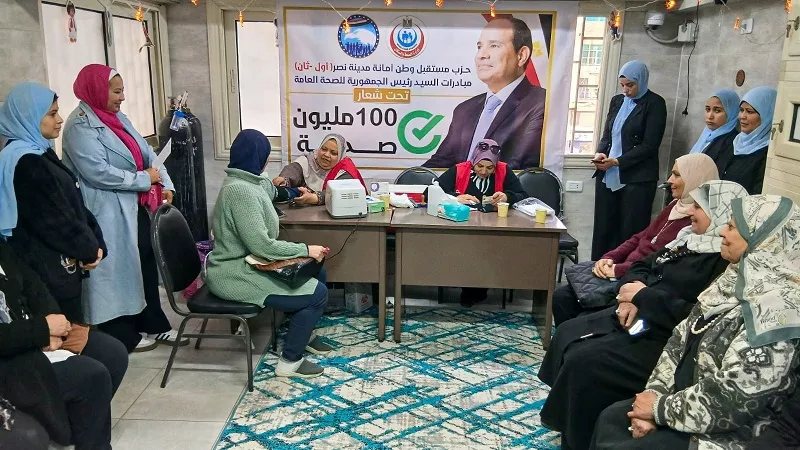 عشان صحة أهالينا.. مبادرة 100 مليون صحة تفحص الملايين مجانا|فيديو