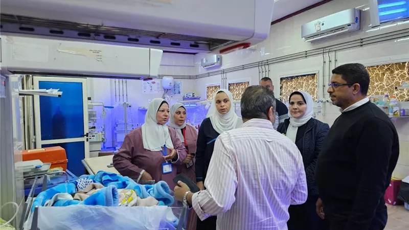 وكيل وزارة الصحة بأسيوط يتفقد جاهزية مستشفى البداري المركزي