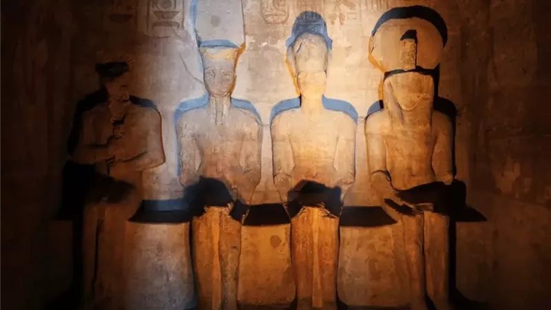 مجلس الوزراء: 2000 سائح أجنبي ومصري شاهدوا تعامد الشمس على رمسيس الثاني