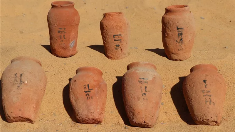 كنوز جديدة تخرج للنور.. الكشف عن مقابر صخرية مذهلة بقبة الهواء بأسوان|صور