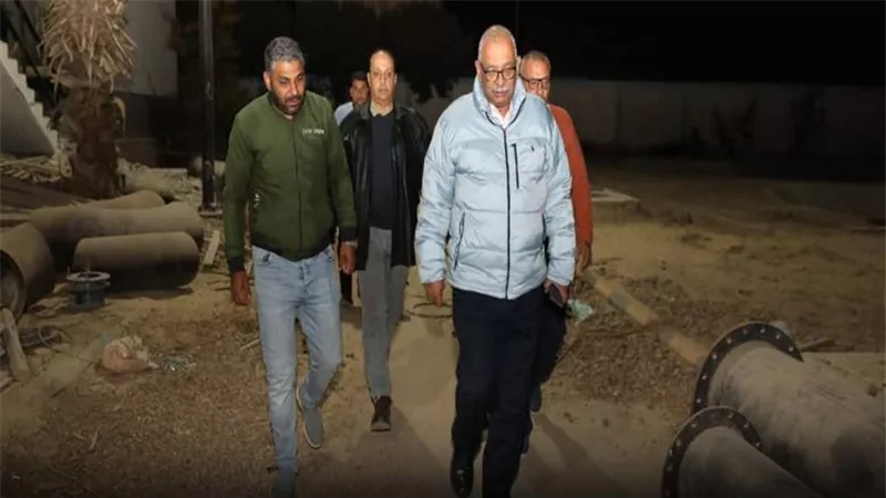 رئيس «مياه المنيا» يتفقد أعمال التشغيل بمحطتي سلطانة والحوارتة