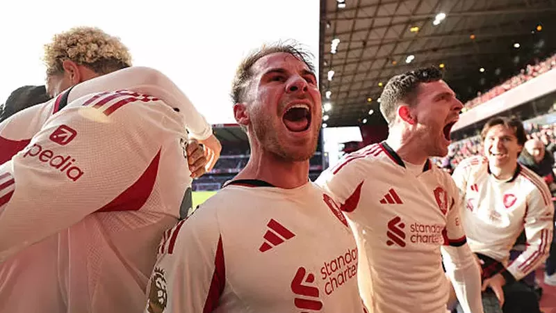 ماك أليستير يُهدي ليفربول ثلاث نقاط ثمينة أمام نوتينجهام بالدوري الإنجليزي