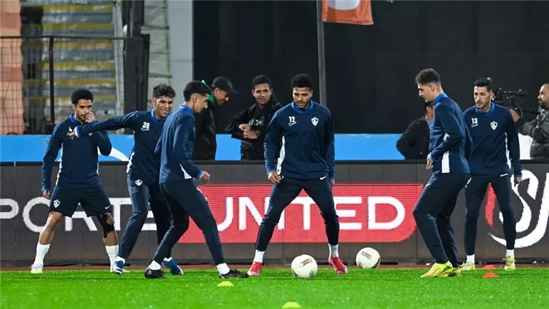 مران الزمالك|تدريبات قوية للبدلاء والمستبعدين استعدادًا لمباراة زد