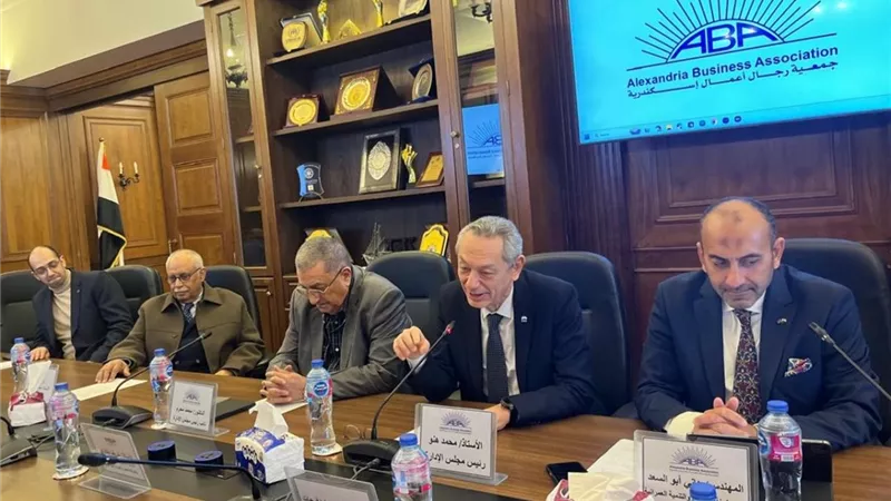 جمعية رجال أعمال إسكندرية تبحث تحديات قانون الإيجار القديم وتأثيره