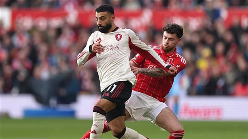 تقييم محمد صلاح بعد فوز ليفربول القاتل على نوتينجهام فورست