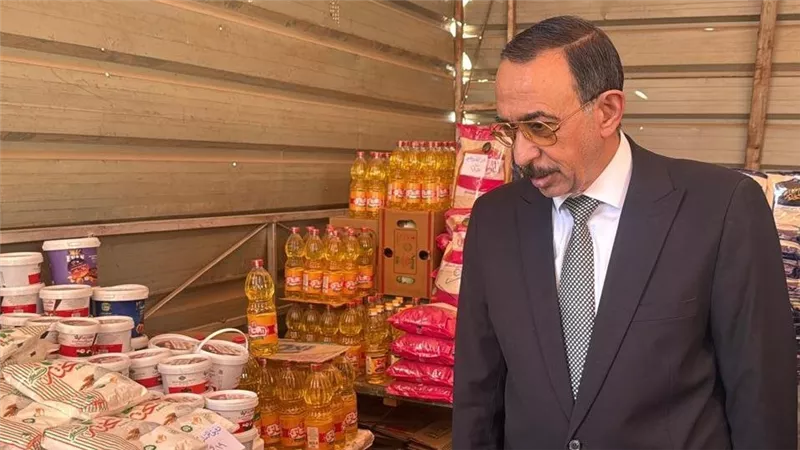 محافظ سوهاج يتفقد معرض “أهلاً رمضان” وموقف المفيض