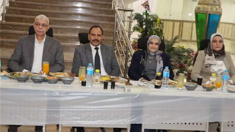 القاصد يشارك فى الإفطار الجماعى بجامعة المنوفية الأهلية ويكرم الأوائل 