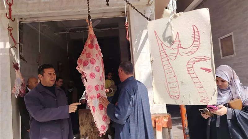 حملات تموينية مكبرة ببلطيم تضبط مخالفات وتحرر 5 محاضر متنوعة