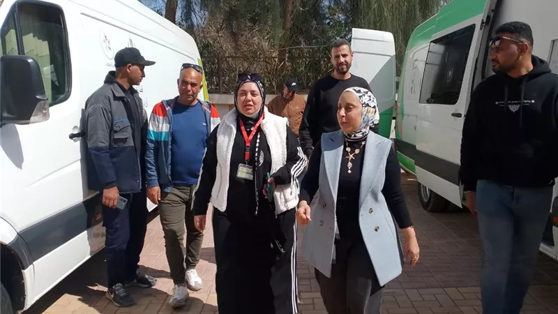الكشف على 692 مواطنا خلال يومي القافلة الطبية بالكيلو 17 بالقنطرة غرب